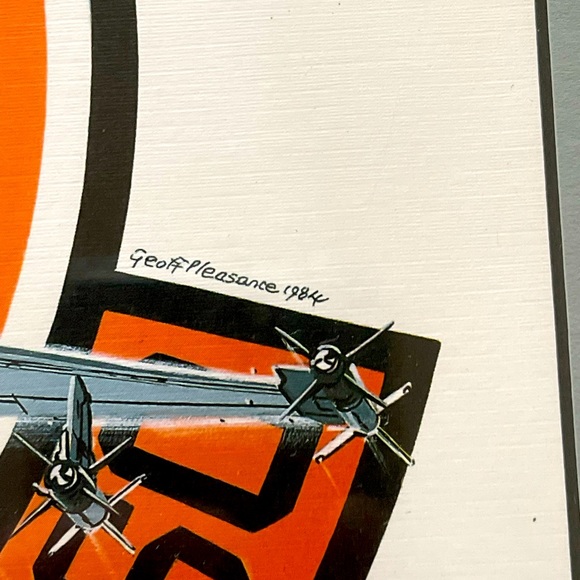 Framed US Air Force 113th Tactical Fighter Squadron Collectables. - Picture 5 of 5